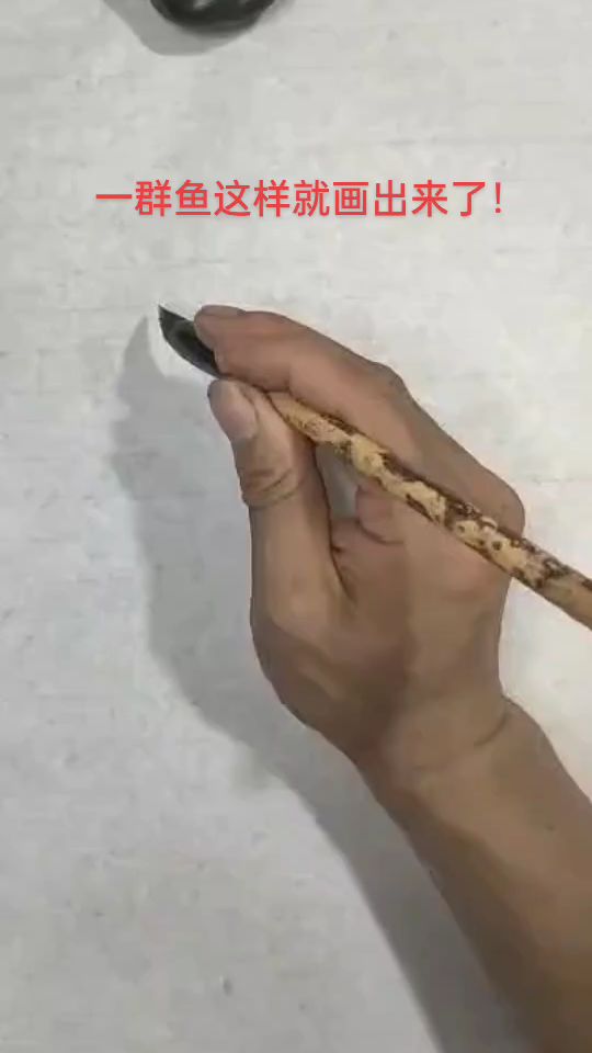 一群鱼这样就画出来了