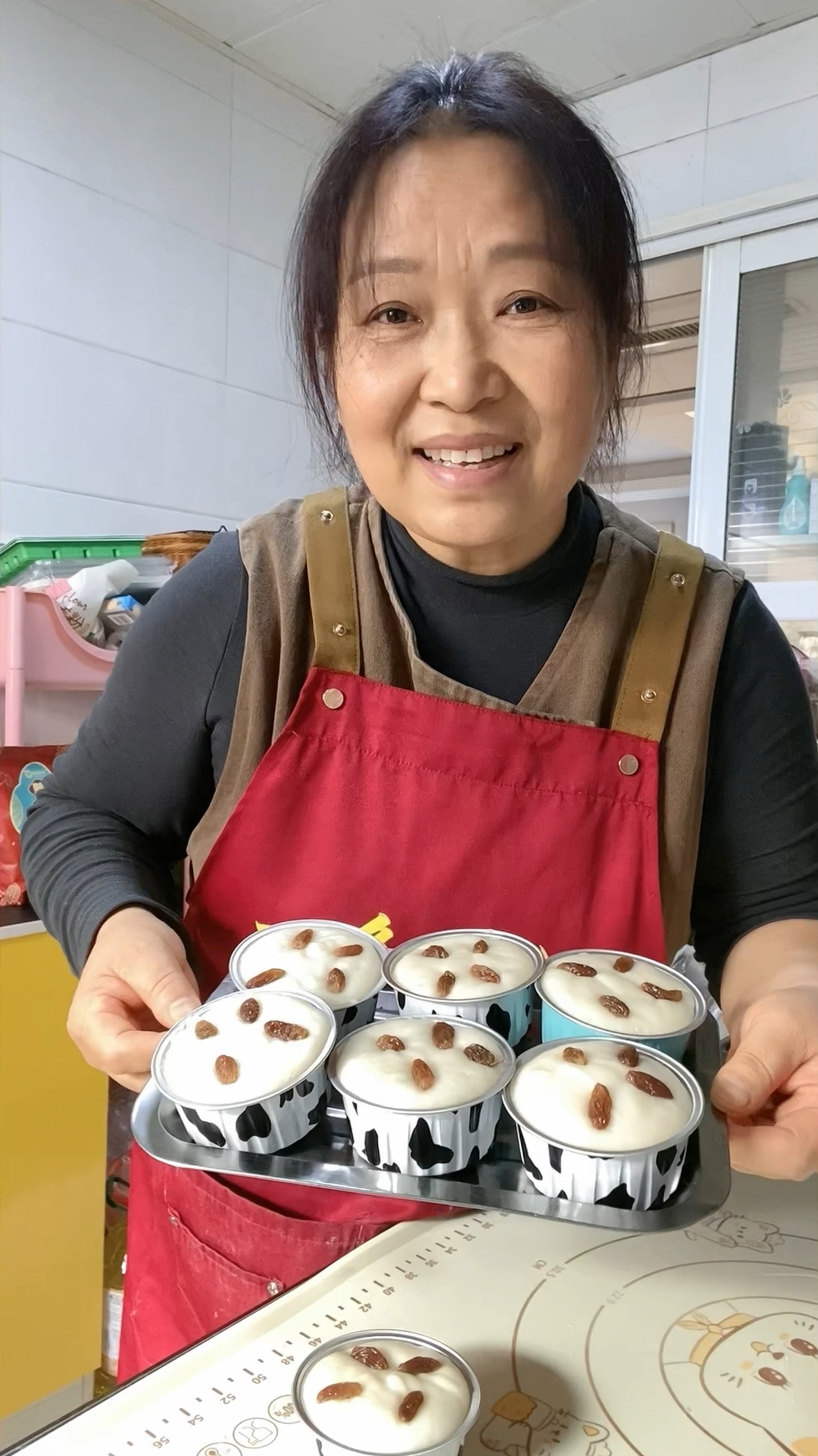 不用泡大米也能做的大米发糕,蓬松宣软