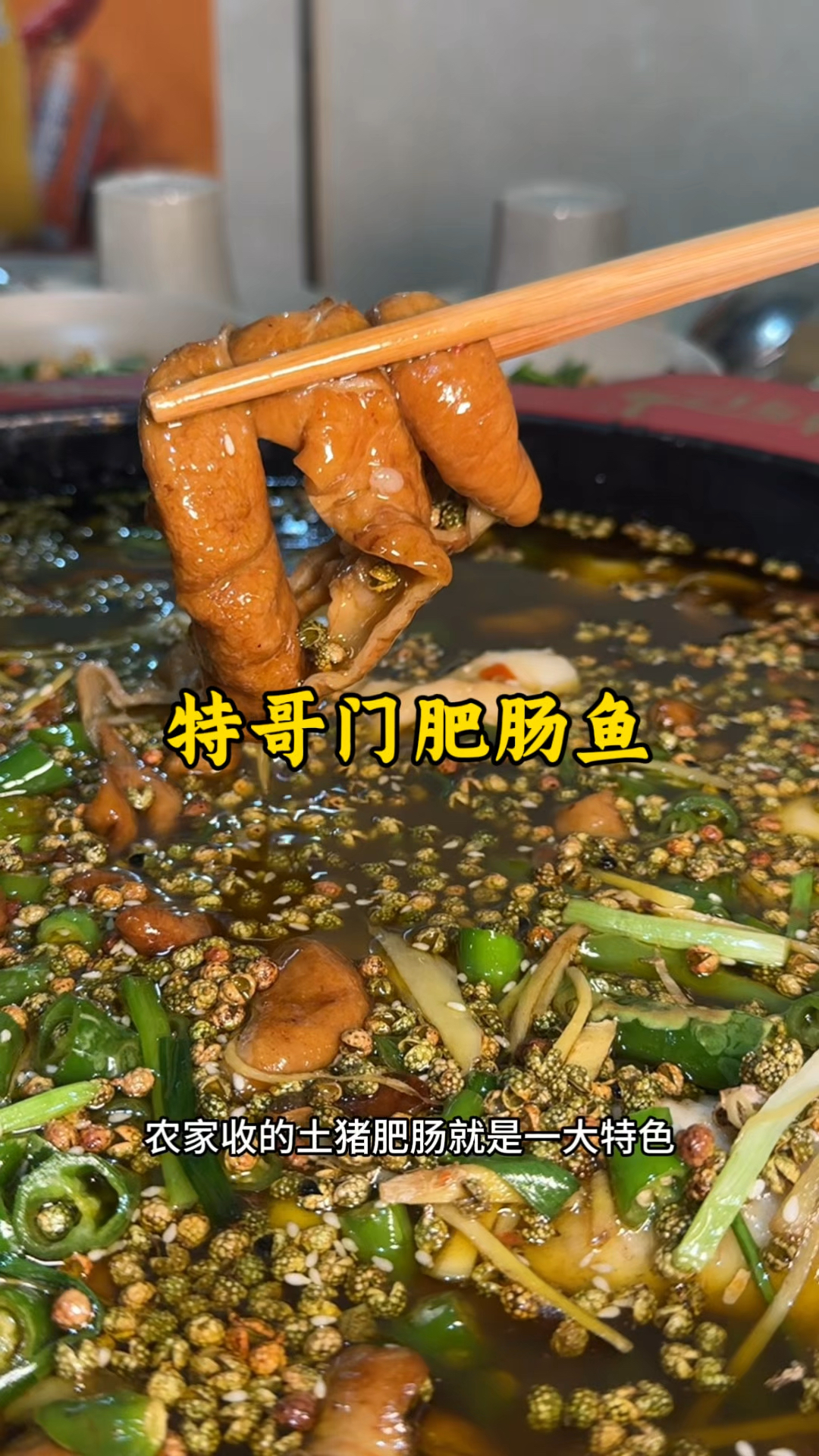在巴南给大家找到一家开了17年的老餐饮店,青花椒美蛙肥肠鱼好吃