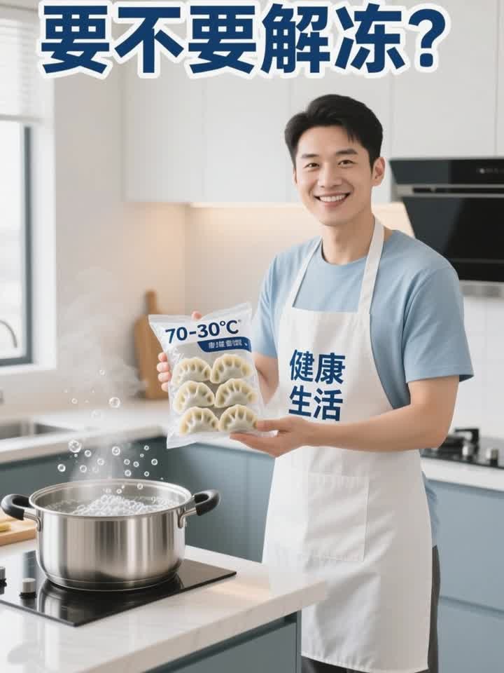 速冻饺子煮前解冻？真相大揭秘！