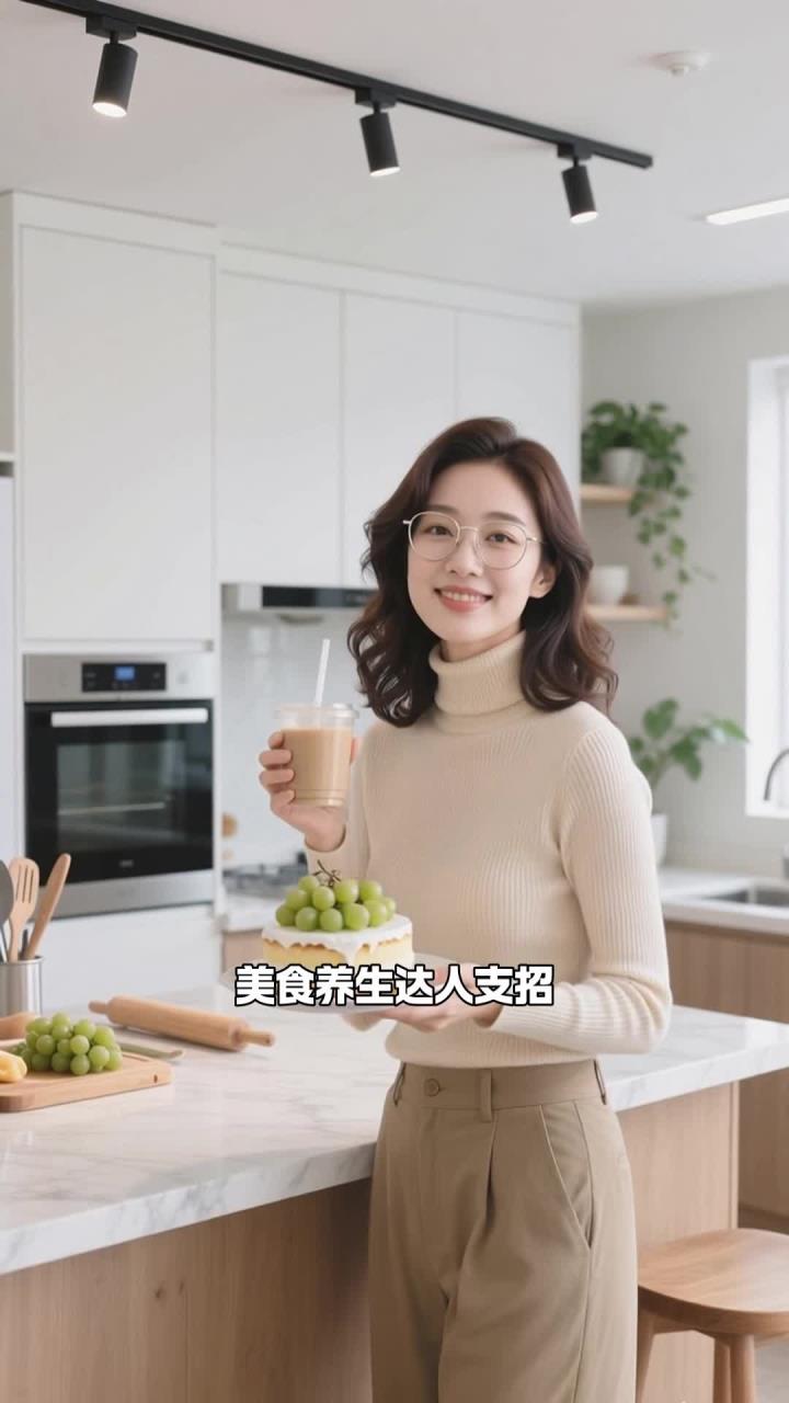 秋季吃葡萄蛋糕加奶茶?偶尔解馋助健康养生～