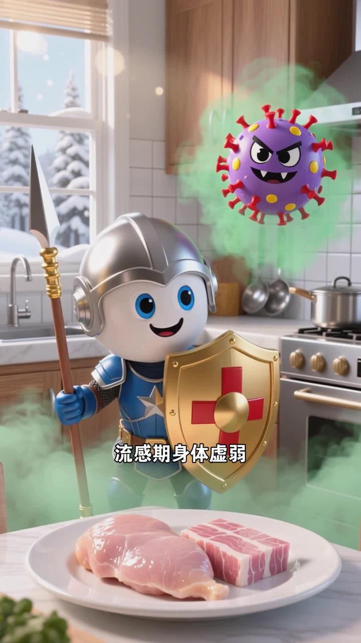 流感期吃鸡肉?养生选部位,鸡胸肉低脂高蛋白!