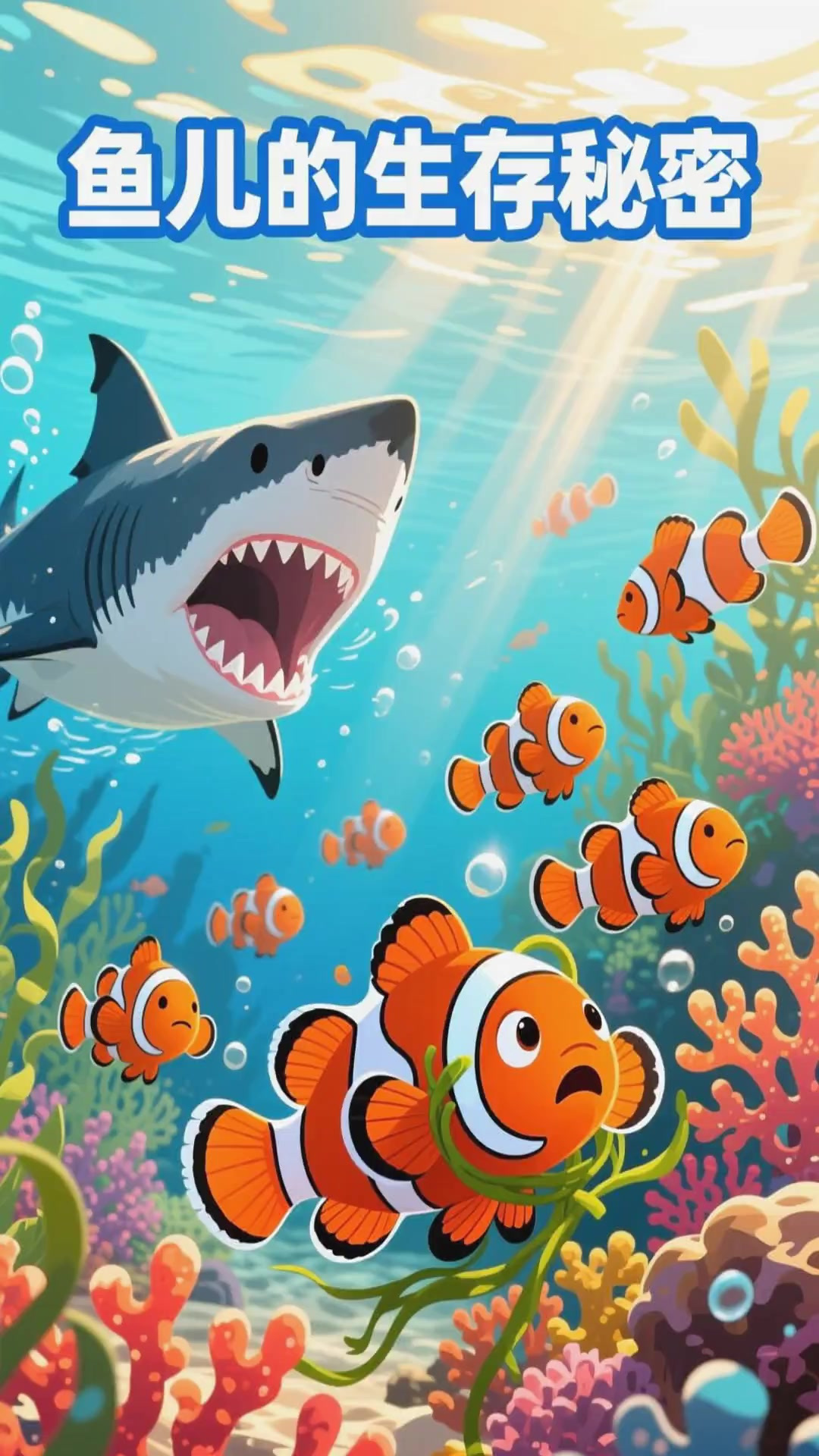 少儿科普百科，为什么鱼会长鱼鳞呢？