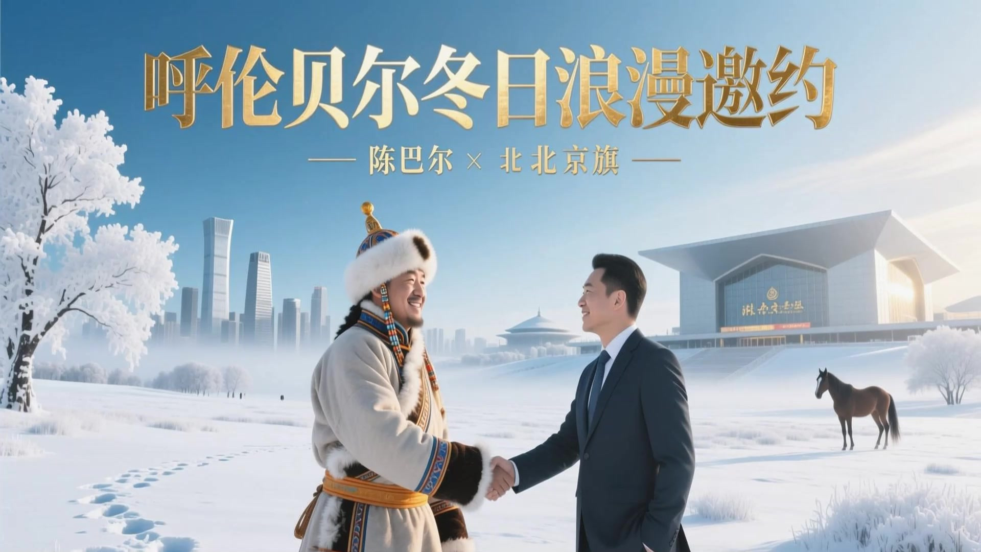 雪原递柬!呼伦贝尔大草原北京招商推介会11日启幕
