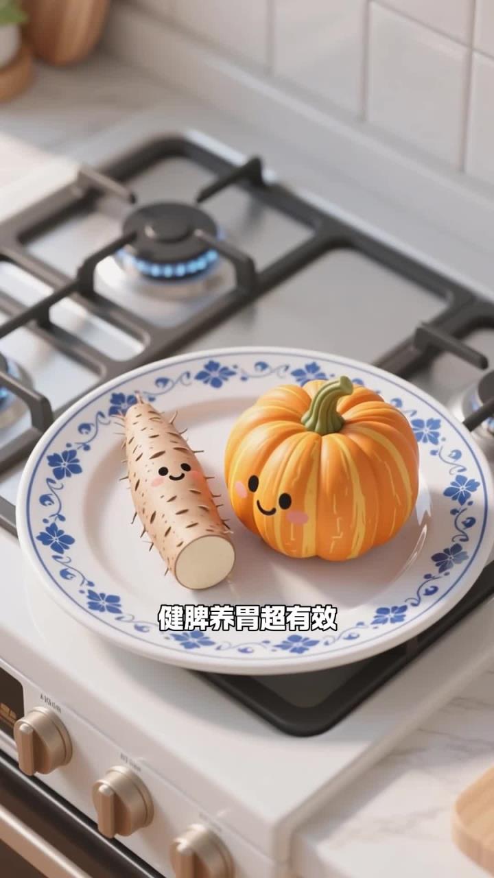 常吃山药和南瓜，健脾养胃适合全家老少一起保健康
