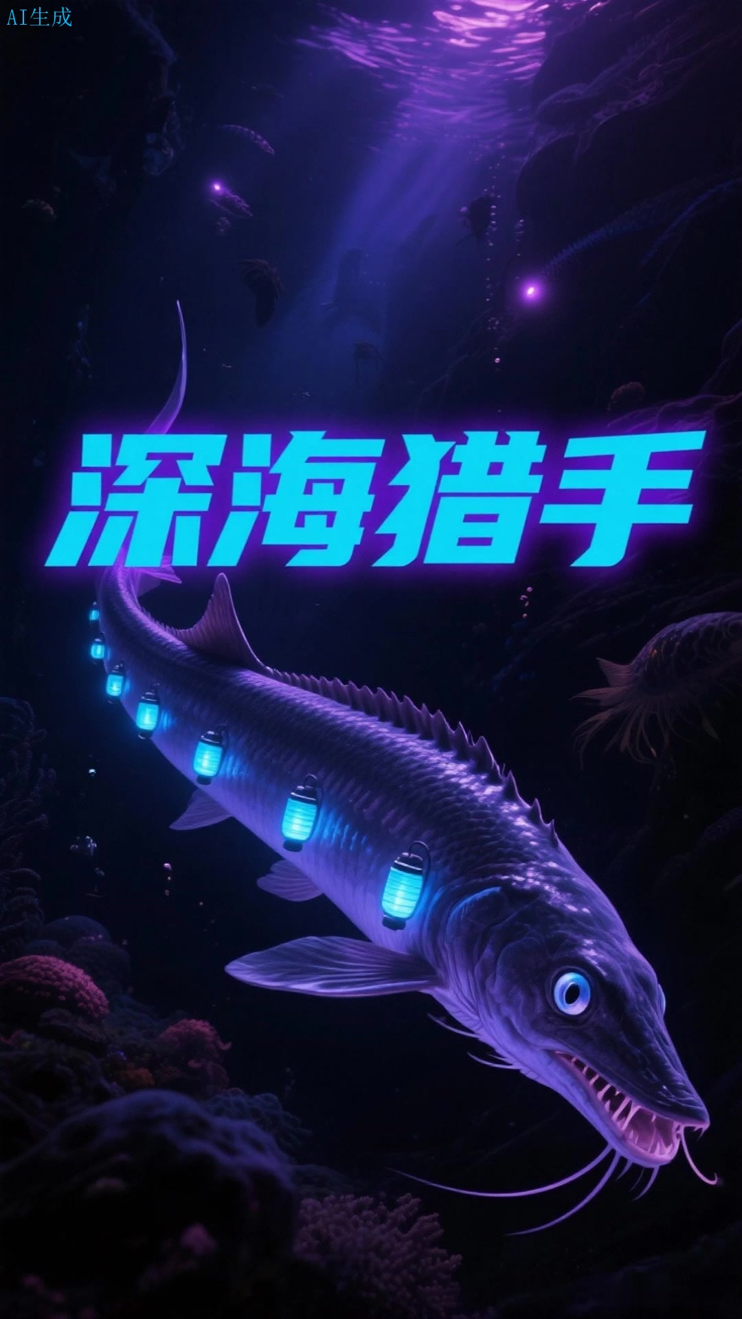 深海龙鱼的诱捕:用发光器吸引猎物