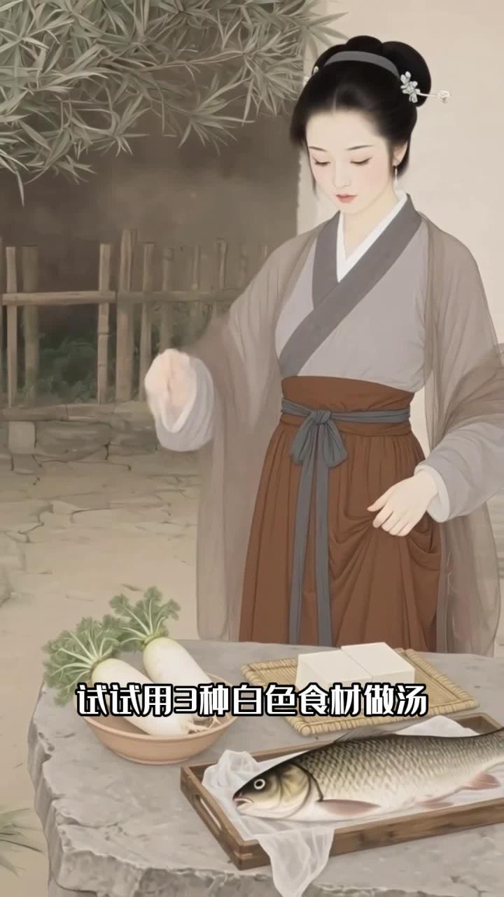 哺乳期想催乳补营养?用3种白色食材做汤,催乳补充钙质