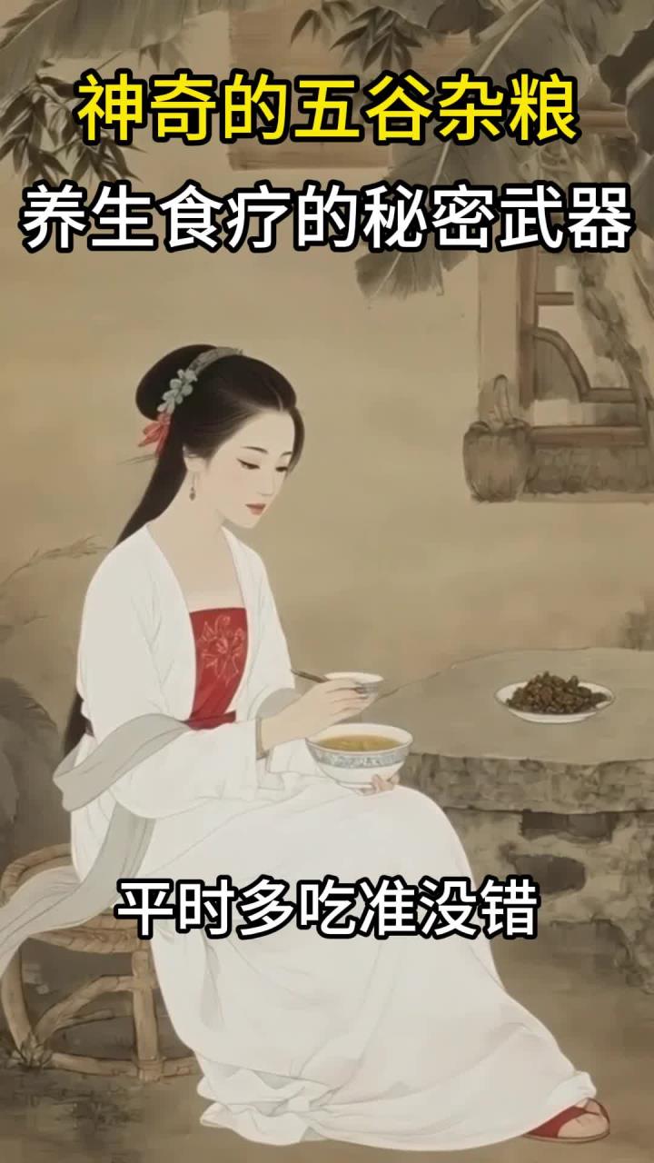 神奇的五谷杂粮,养生食疗的秘密武器