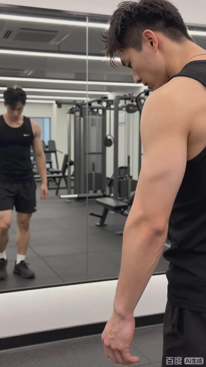 晨起做深蹲训练，锻炼臀腿肌肉增强下肢力量！