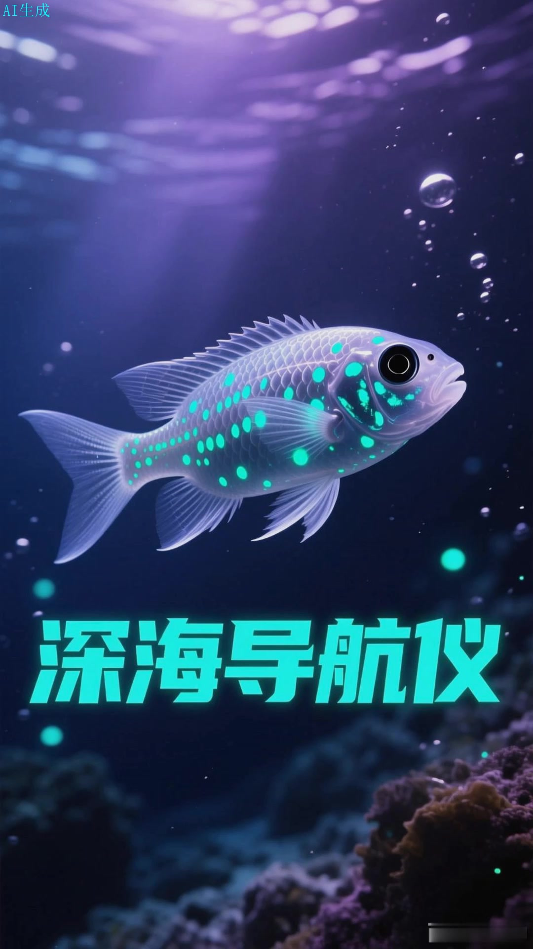 丽鱼幼鱼发光斑点的引导作用