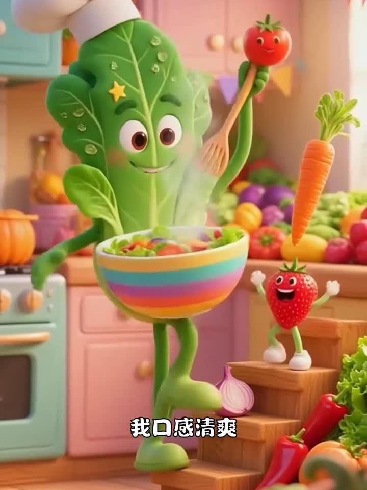 饭时配份脆青菜,肠胃负担减,睡眠更优质!