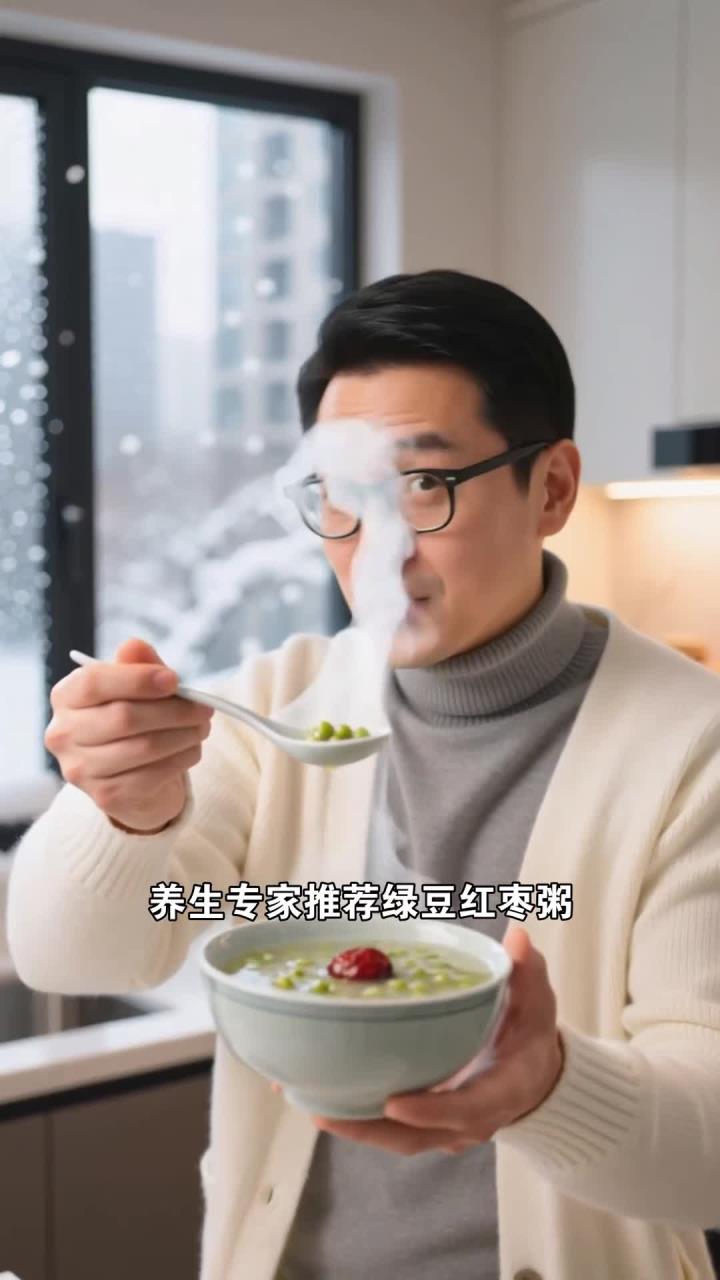 绿豆 + 红枣煮粥 上火人群 大雪天清热抗寒
