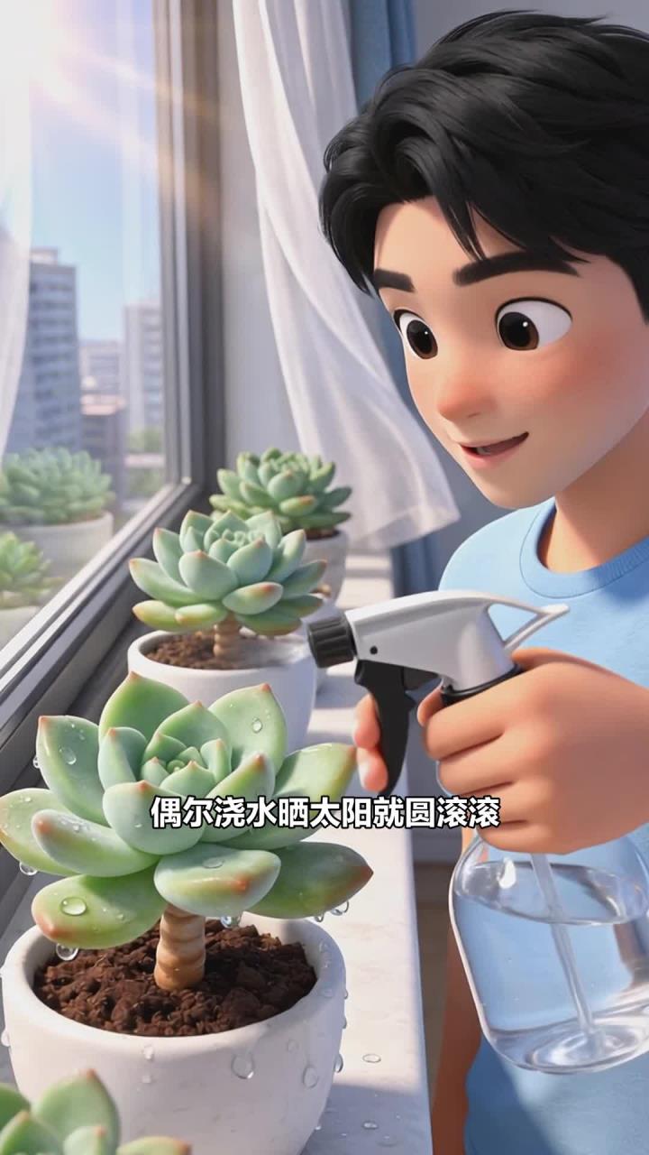 居家养多肉 可爱又好养 心情更舒畅