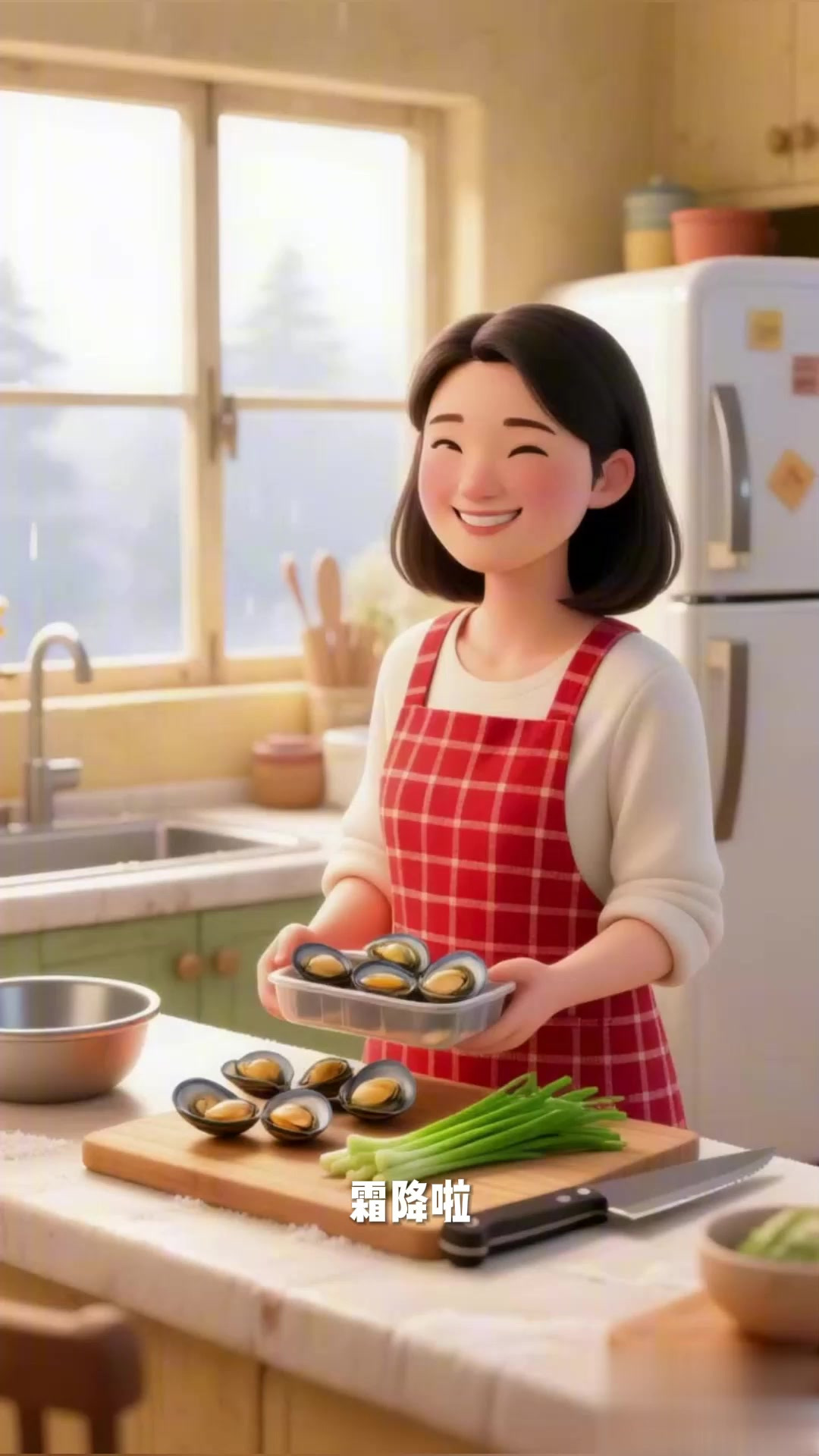 霜降炒韭菜炒蚬子!鲜辣驱寒还下饭