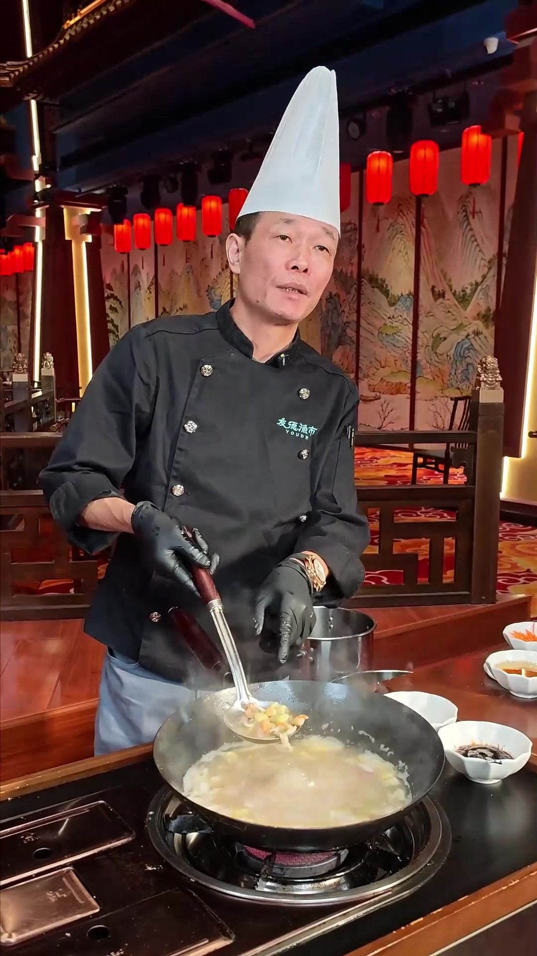 江口卤面 做卤面为什么要用花蛤精!03