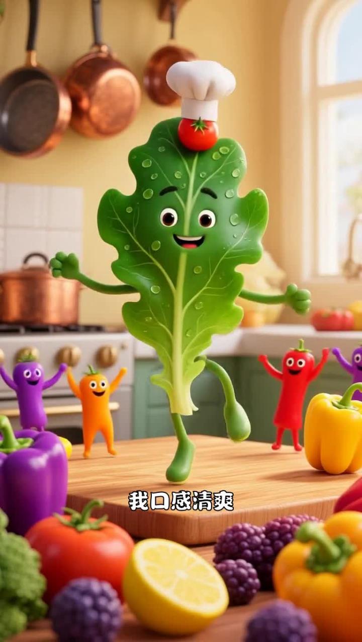 饭时添些嫩青菜,肠胃轻松点,睡眠更安稳!