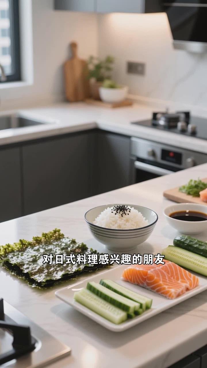 寿司制作，清爽又美味，日式家常菜