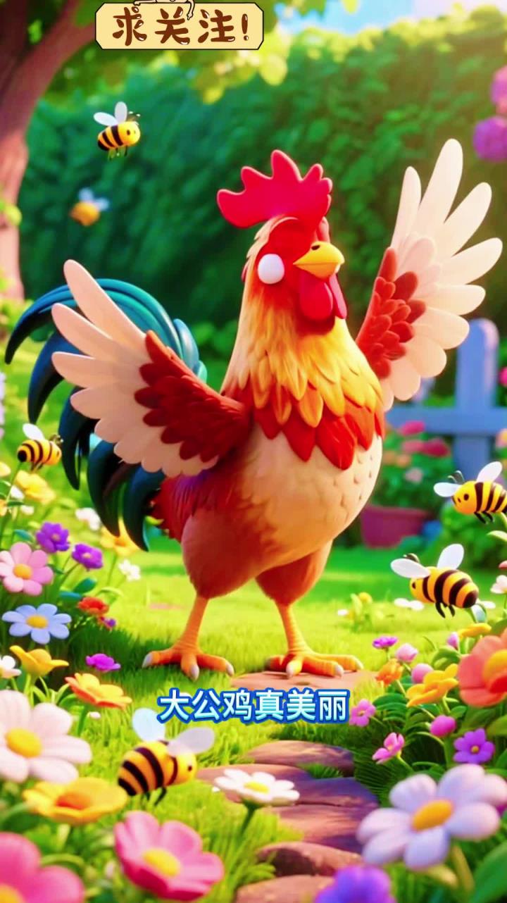 0-6岁儿歌大公鸡