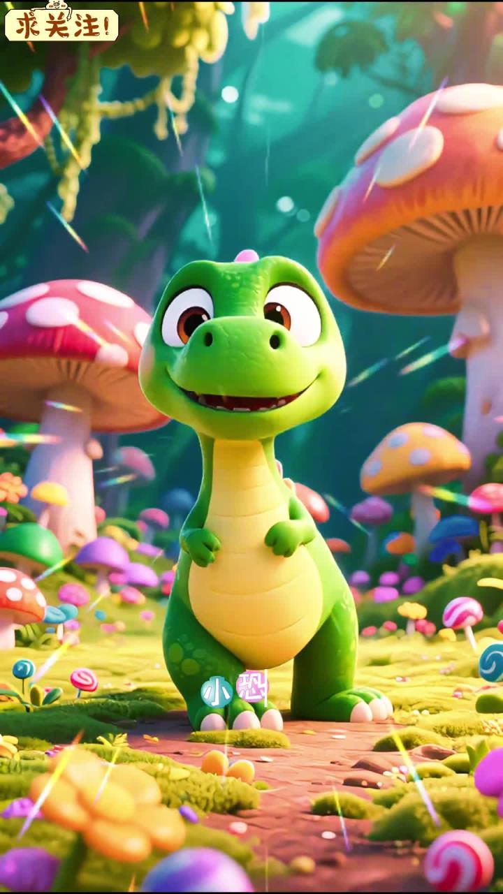 恐龙恐龙小恐龙，我是吃肉的小恐龙，走起路来咚咚咚