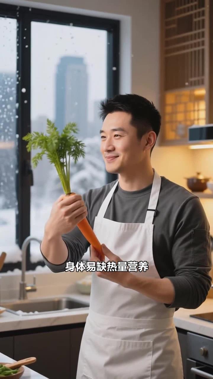 大雪吃羊肉炖土豆加胡萝卜,补热量添营养,健康养生冬食佳～