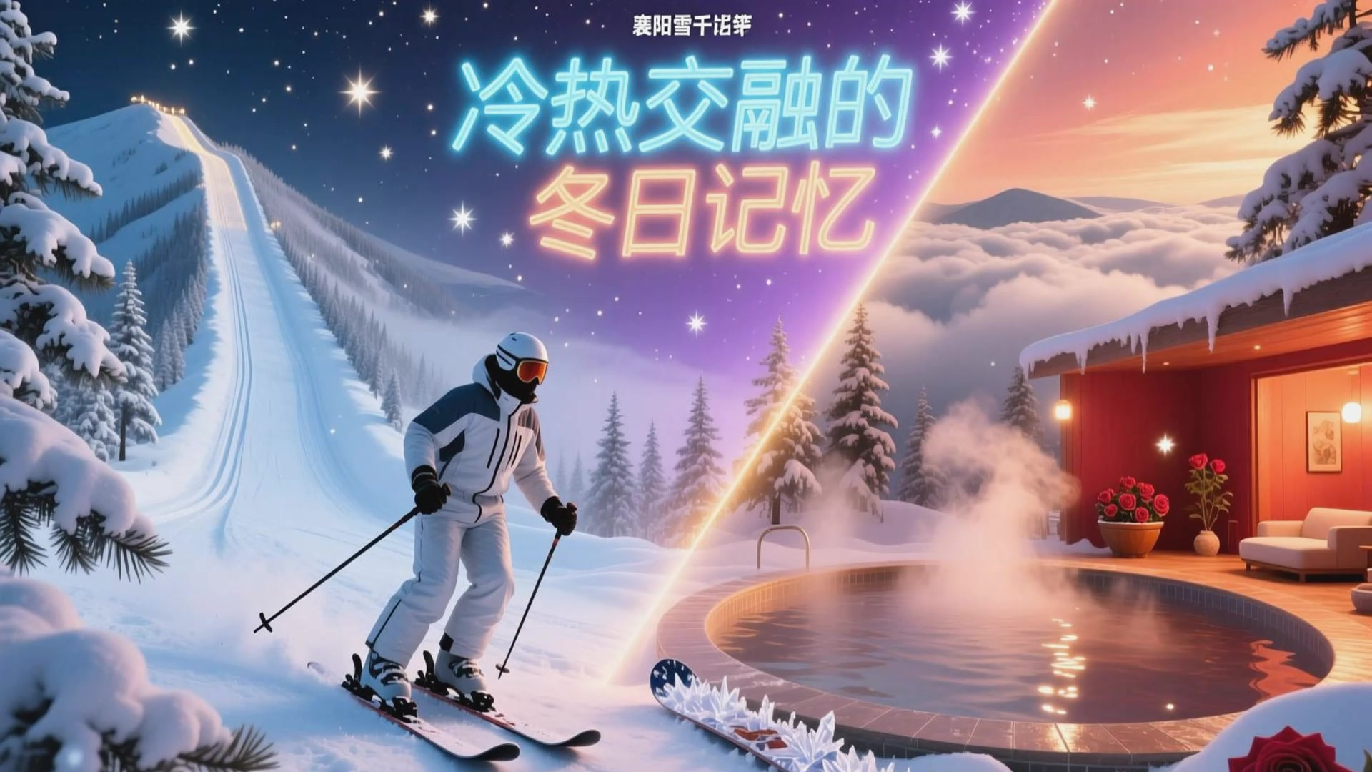 “温泉+滑雪”冷热交融 湖北襄阳丰富冬游产品