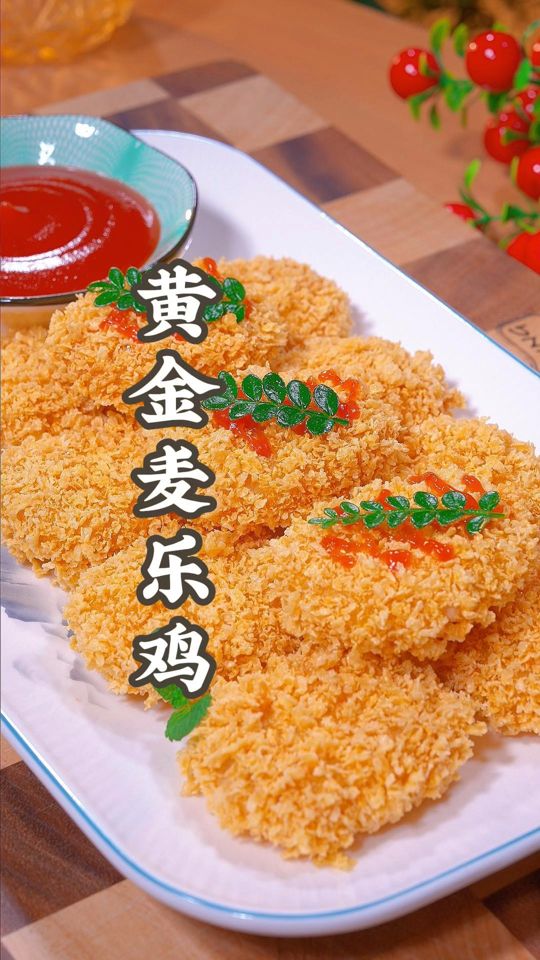 黄金麦乐鸡块在家也能轻松做出来