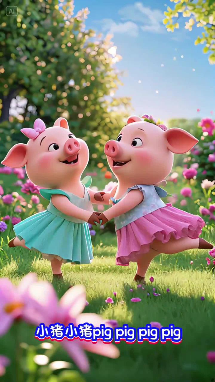 动物的英文名早教儿歌儿童动画