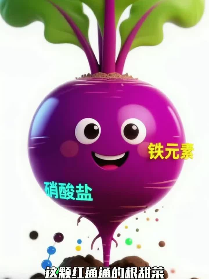 鲜红甜菜根的诱人魅力
