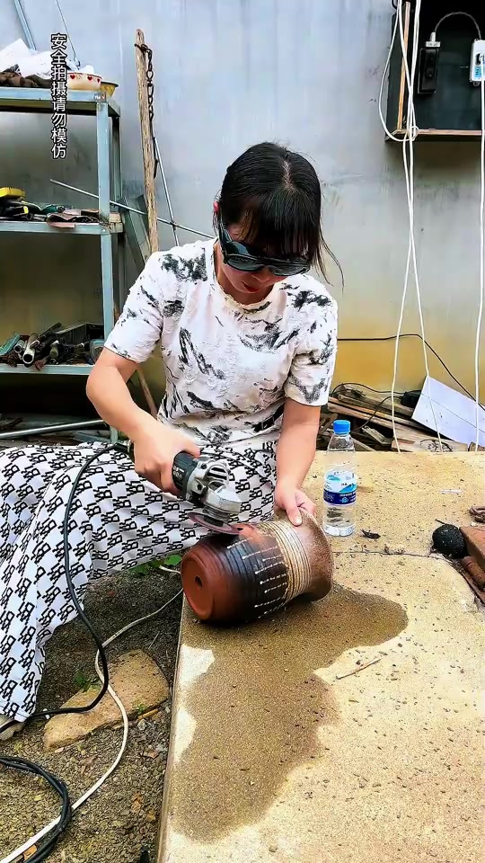 腌菜缸变鱼缸，小表妹这审美真没的说