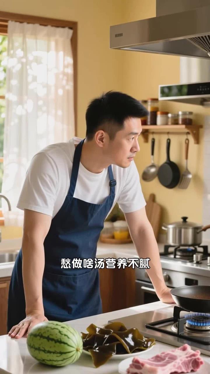 冬瓜海带排骨汤，鲜掉眉毛还不腻，全家都爱的养生靓汤