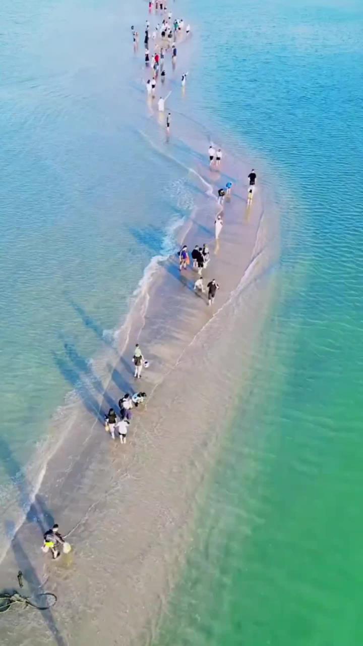 东山岛现实版的马尔代夫(鱼骨沙洲)美得不可方物!(2)