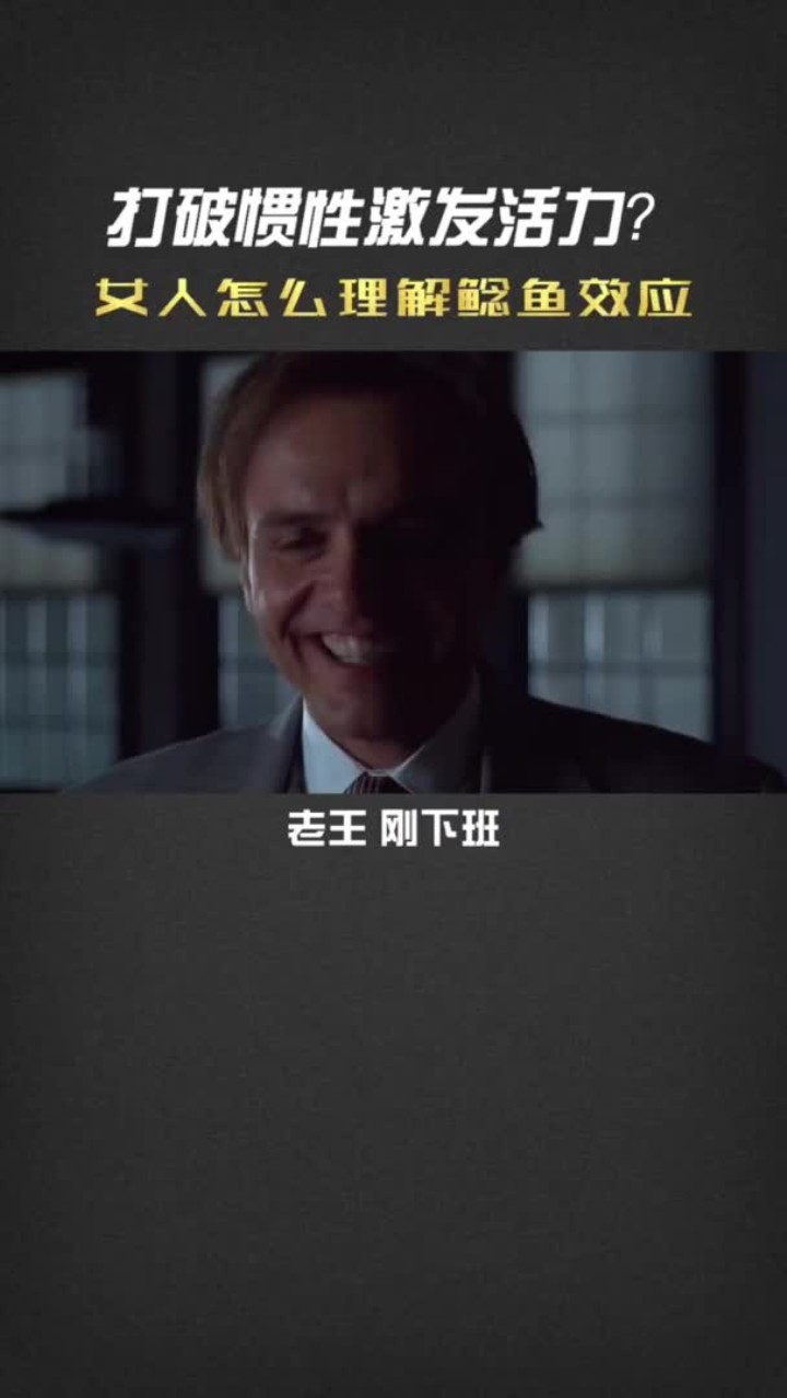 女人是怎么理解“鲶鱼效应”的?
