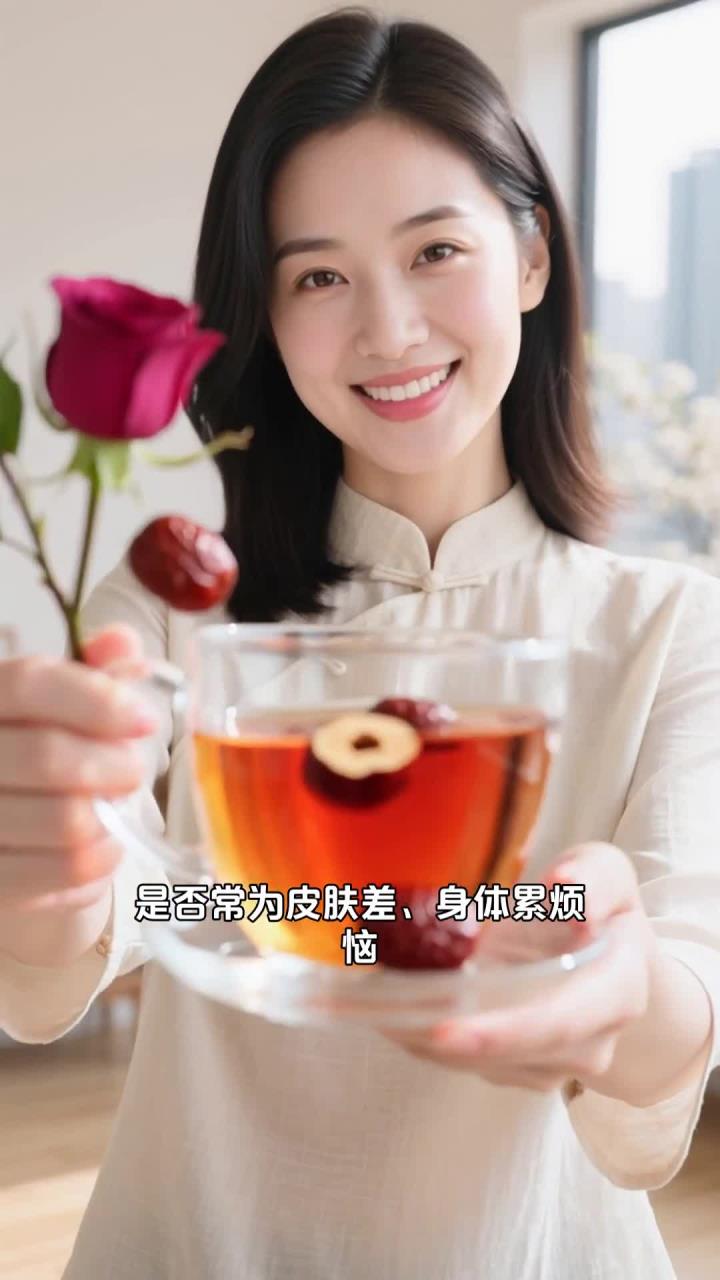 中药茶饮推荐,健康养生养颜排毒～