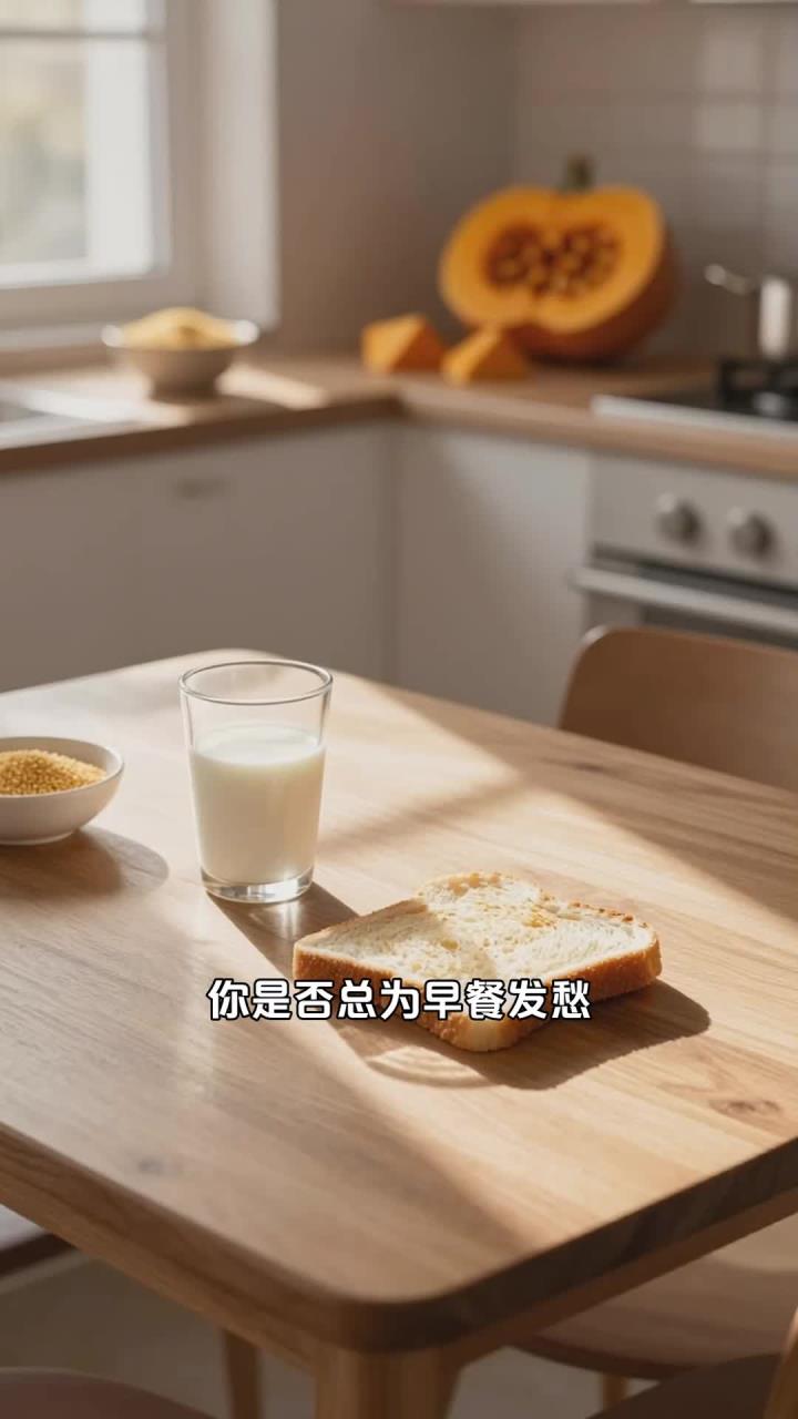 闲来煮碗小米南瓜粥，健脾养胃，老少皆宜营养好