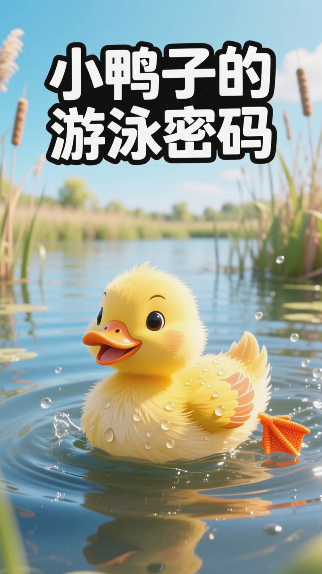 小鸭子为什么会游泳