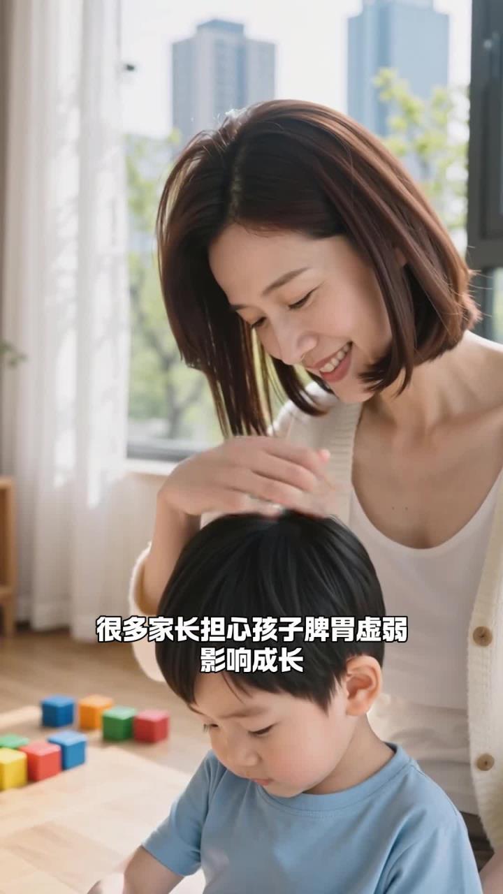 儿童脾胃虚弱，多吃小米粥 + 南瓜 + 山药，调理肠胃