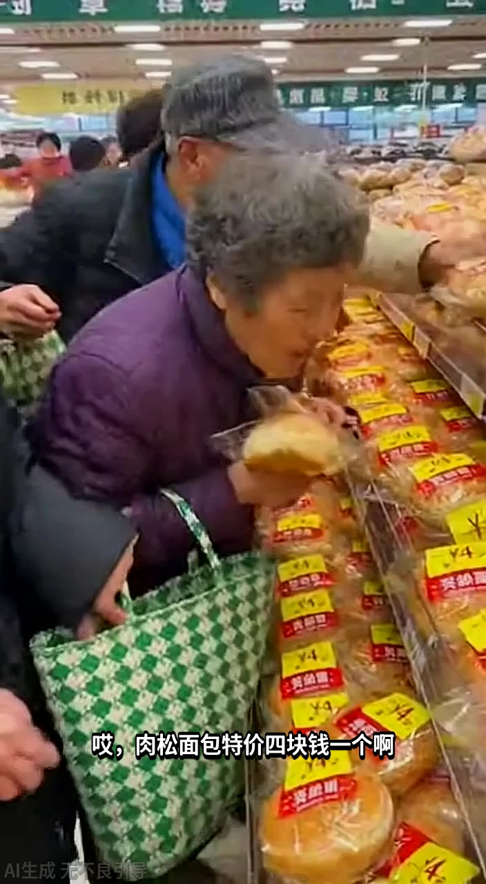 超市肉松面包抢购大战