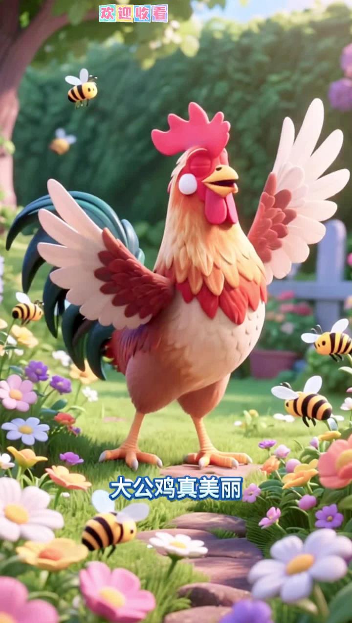 0-6岁儿歌大公鸡
