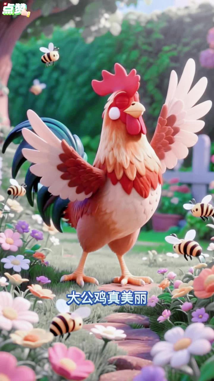 0-6岁儿歌大公鸡