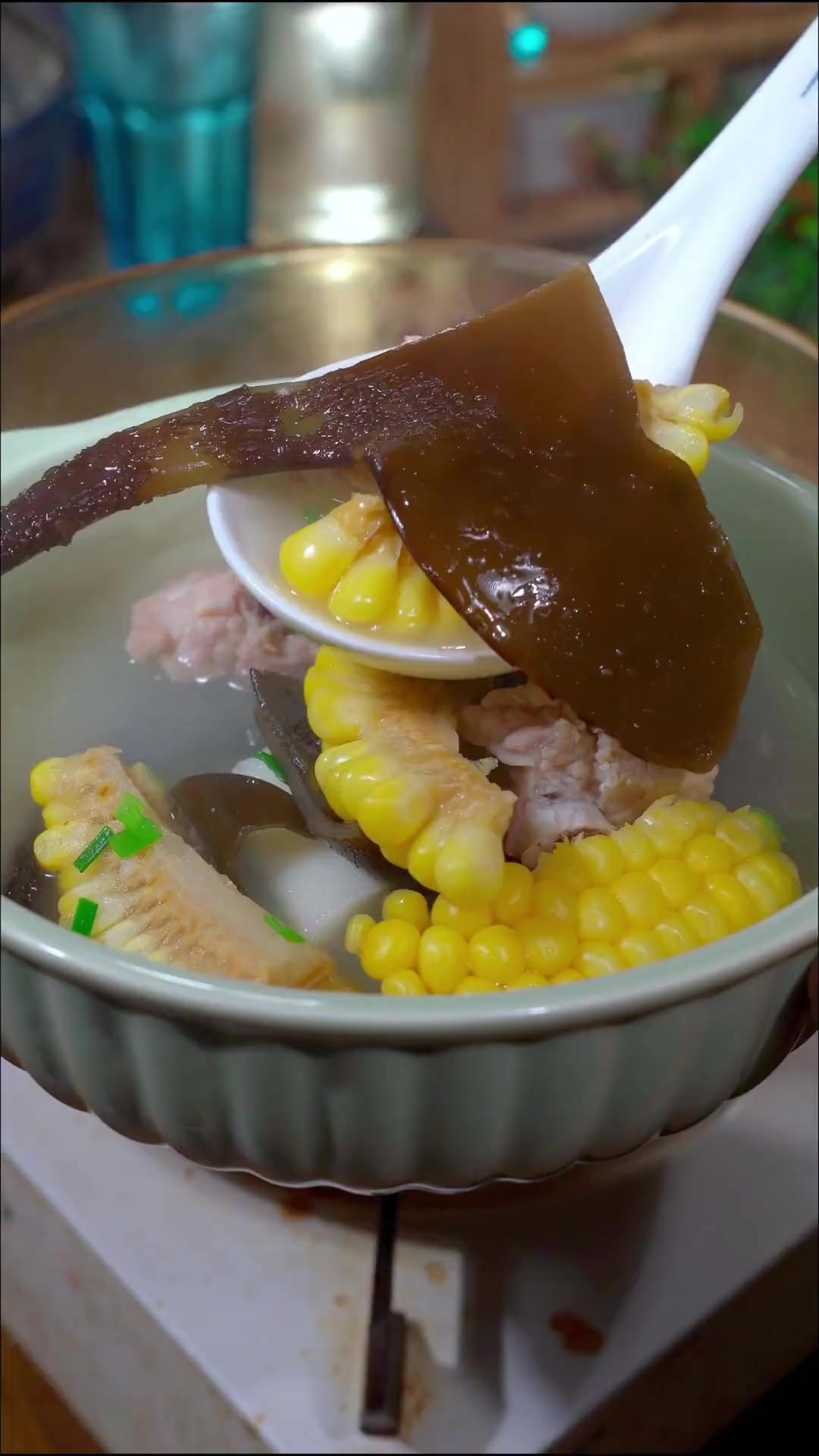 天气凉了,大家应该多喝一点汤水,我每周都会做三次这个山药海带