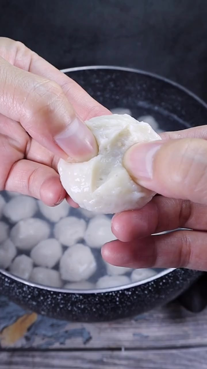 在家自制Q弹，美味鱼肉丸，吃得放心