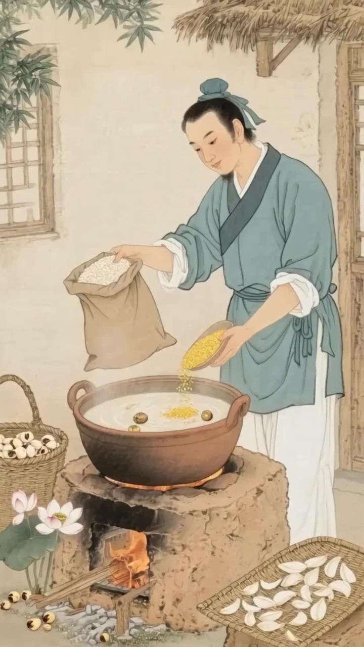 白露喝莲子百合粥,煮时加1样,更适合老人