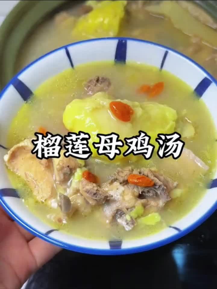 一碗暖胃榴莲鸡汤，养生滋补暖心又美味