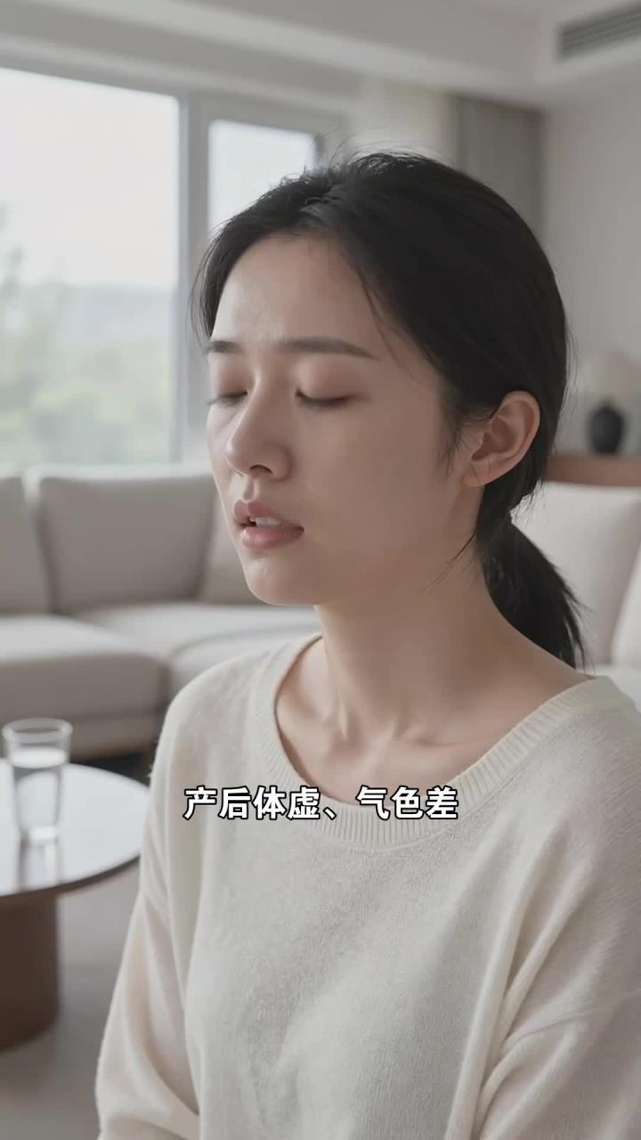 用 “黑米 + 红豆 + 花生” 煮粥，补气养血，适合产后体虚者