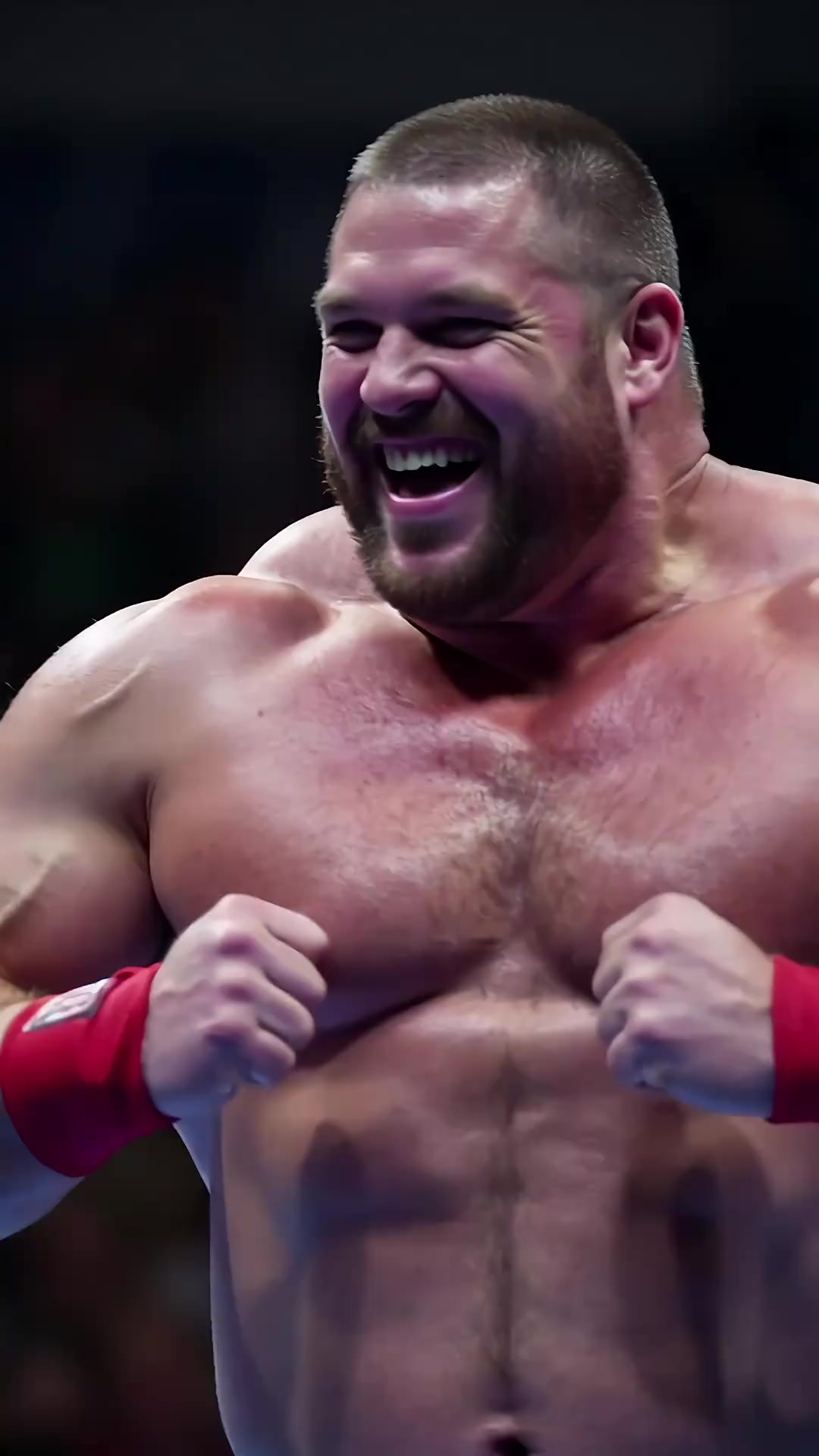 肌肉巨兽遭逆袭！小姑娘招制胜，看呆全场！