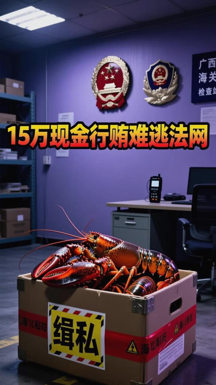 以案说法_走私龙虾案:25吨货与15万贿金,北海黑幕曝光