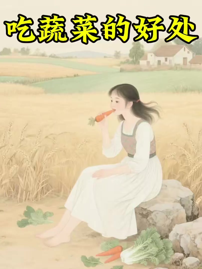 多吃蔬菜的好处,快分享给身边不爱吃蔬菜的人
