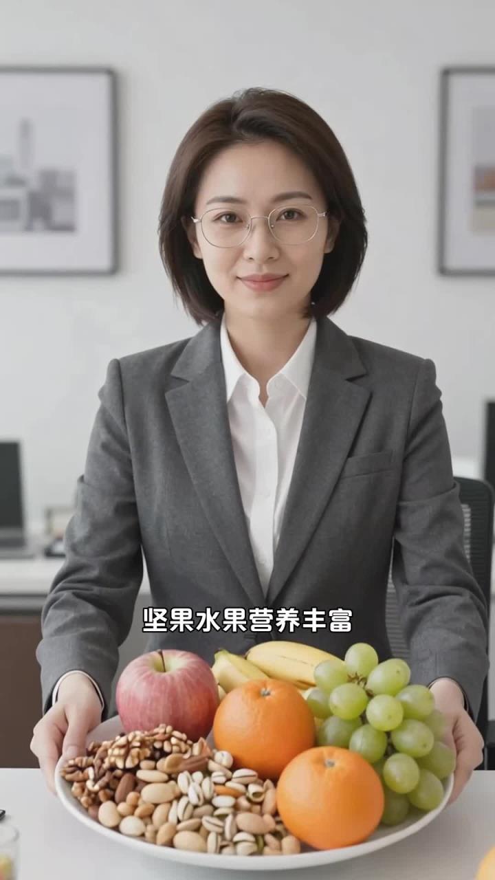 加餐别选薯片饼干,坚果水果更健康,顶饿又营养