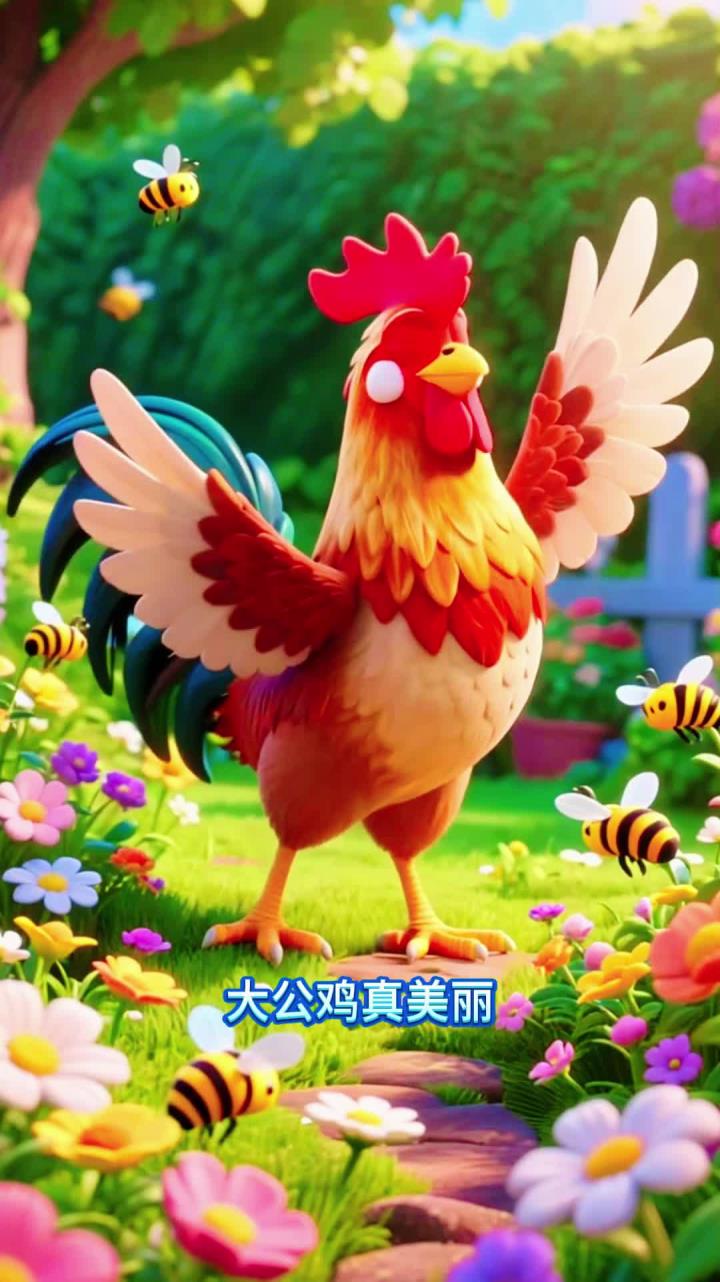 0-6岁儿歌大公鸡