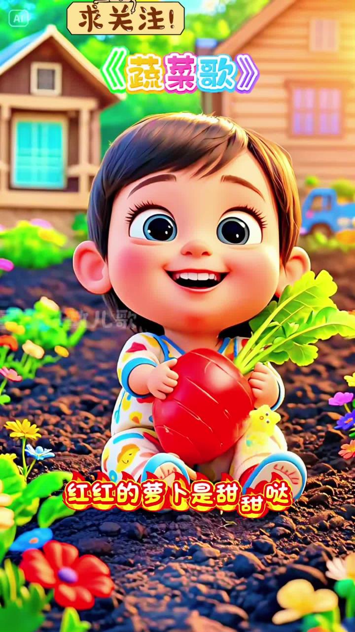 《蔬菜歌》早教启蒙儿歌